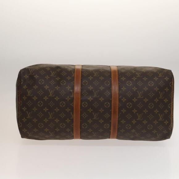 LOUIS VUITTON Monogram Keepall 55 Boston Bag M41424 - Picture 9 of 16